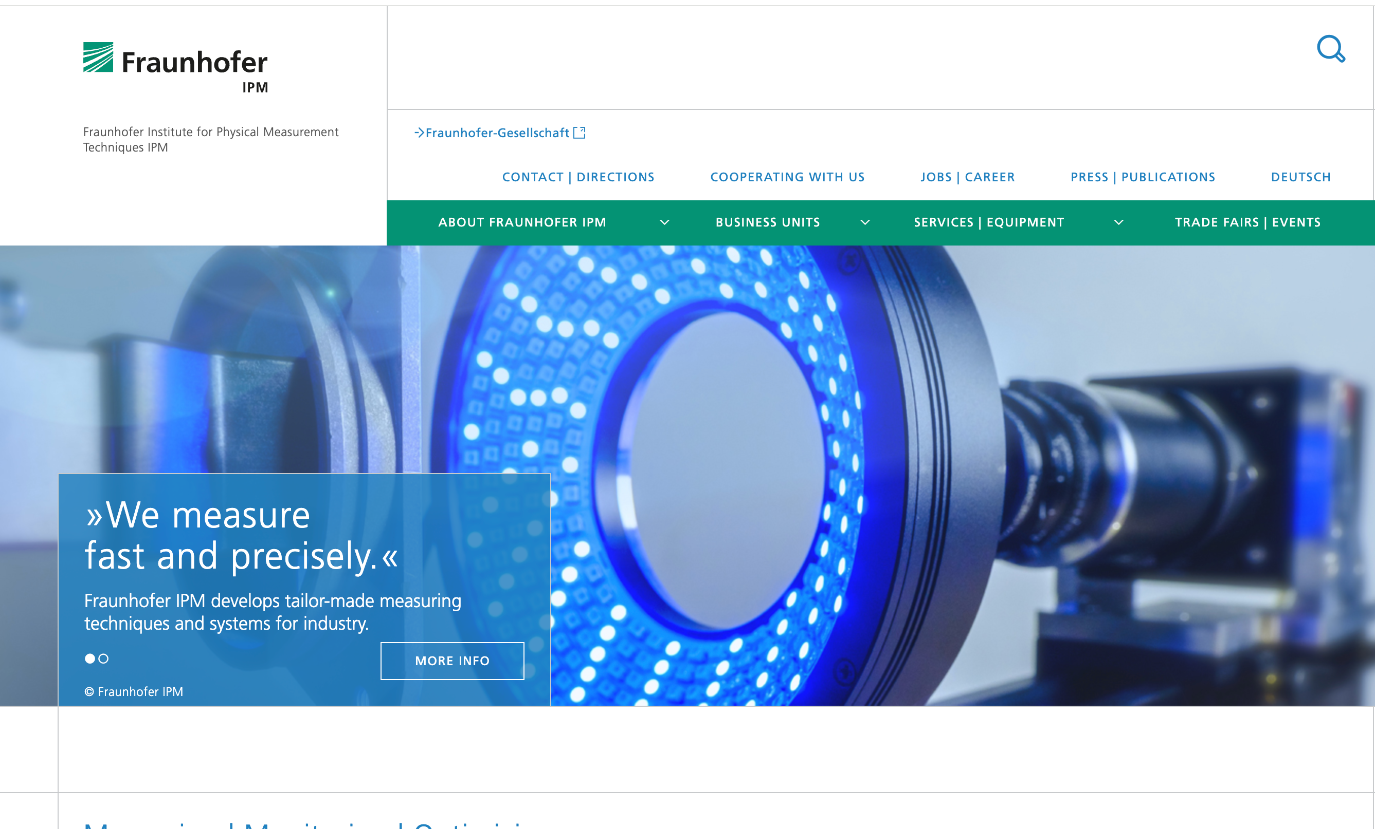 Fraunhofer IPM materials research